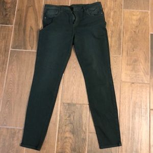 Kut from the kloth green skinny pants size 10